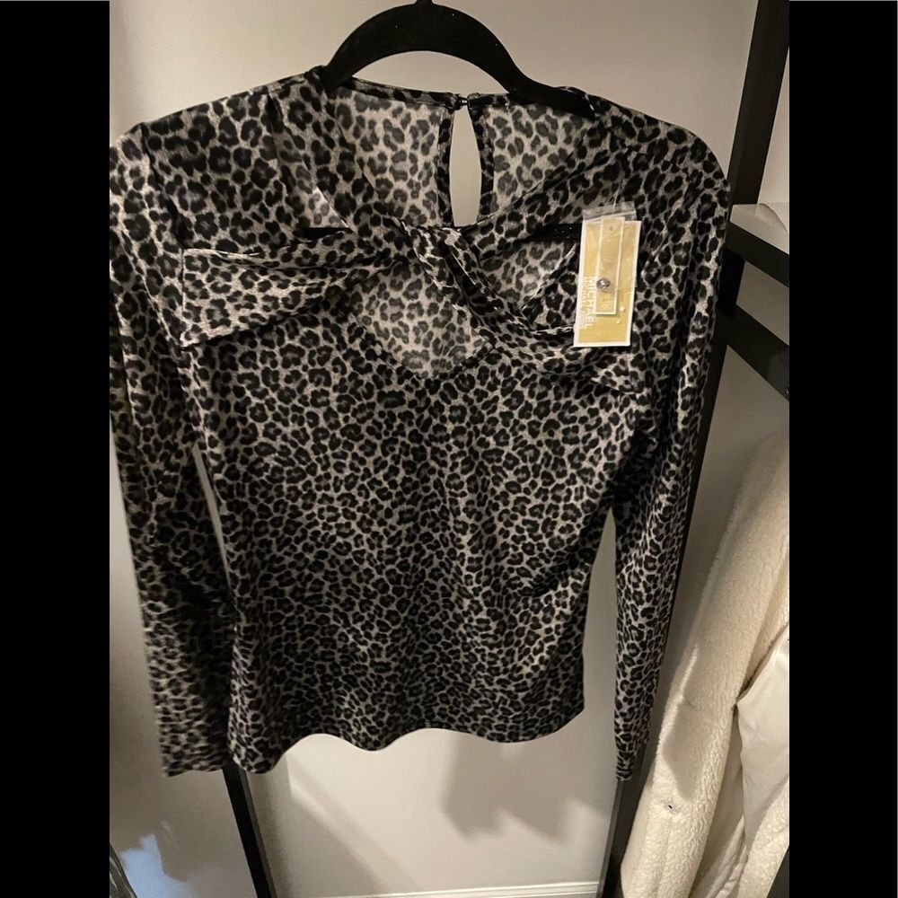 Michael Kors Animal Print Top